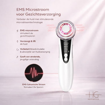 Premium Facial Massager with LED Light Therapy & EMS