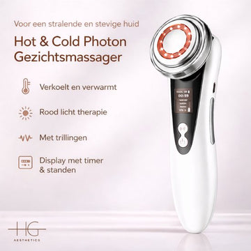 Premium Facial Massager with LED Light Therapy & EMS