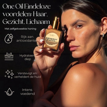 Shimmering Potion l Hydraterende, glinsterende droge olie voor lichaam en gezicht