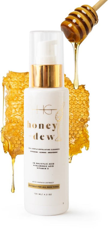 HG HoneyDew Sanftes Peeling mit Salicylsäure-Reiniger