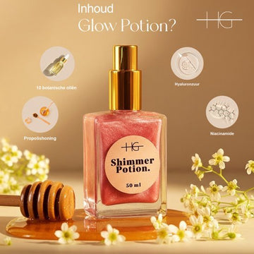 Shimmering Potion l Hydraterende, glinsterende droge olie voor lichaam en gezicht