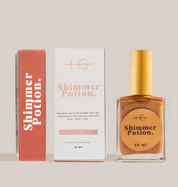 Shimmering Potion l Hydraterende, glinsterende droge olie voor lichaam en gezicht