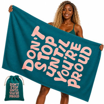 HG Micro-fiber  Beach Towel | Green | Bath Towel | Travel towel