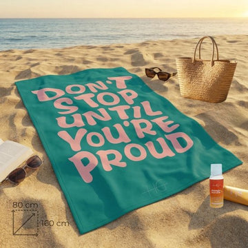HG Micro-fiber  Beach Towel | Green | Bath Towel | Travel towel