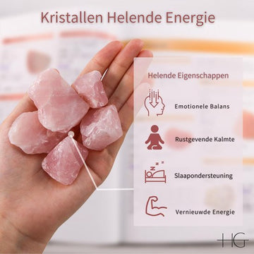 HG 100% Pure Authentic Rose Quartz Face Roller