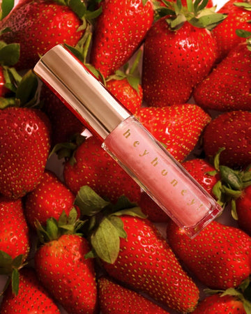 HeyHoney Tinted Lip Oil | Strawberry Tint | with SPF (10 ML)