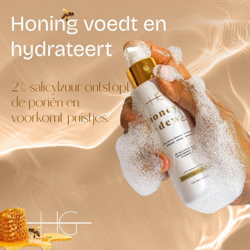 HG HoneyDew Sanftes Peeling mit Salicylsäure-Reiniger