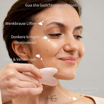 HG 100% Pure Authentic Rose Quartz Face Roller