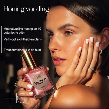 Summer Shine Set Shimmer Potion Sunburst Pink & Heyhoney! Honey Tinted Lip Oil