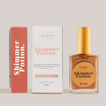 Shimmering Potion l Hydraterende, glinsterende droge olie voor lichaam en gezicht