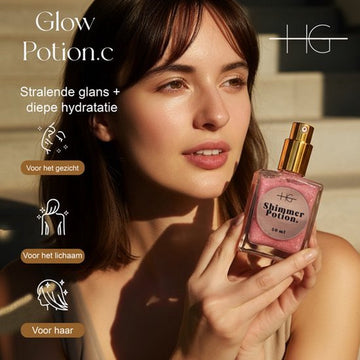 Shimmering Potion l Hydraterende, glinsterende droge olie voor lichaam en gezicht