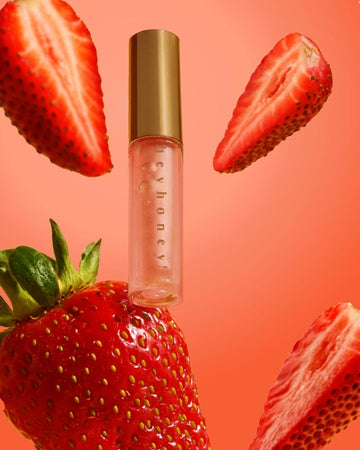 HeyHoney Tinted Lip Oil | Strawberry Tint | with SPF (10 ML)
