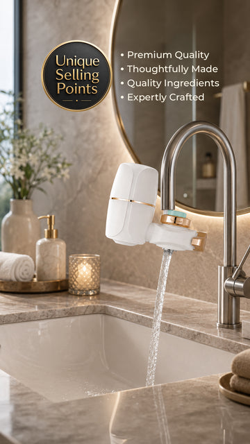 HG High Performance Faucet Water Filter