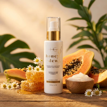 HG HoneyDew Sanftes Peeling mit Salicylsäure-Reiniger