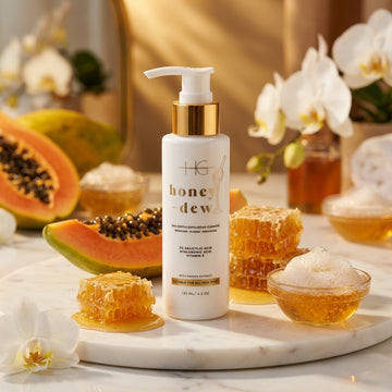 HG HoneyDew Sanftes Peeling mit Salicylsäure-Reiniger