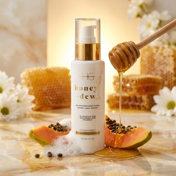 HG HoneyDew Sanftes Peeling mit Salicylsäure-Reiniger