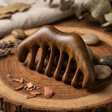 Sandalwood Wood Hair Comb