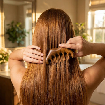 Sandalwood Wood Hair Comb