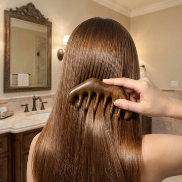 Sandalwood Wood Hair Comb