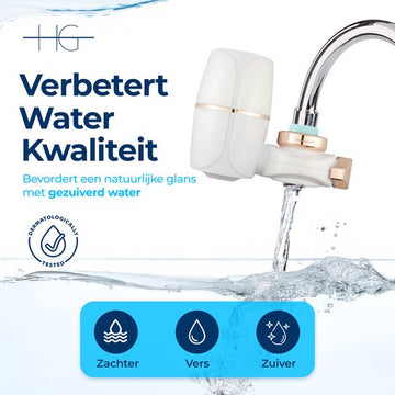 HG High Performance Faucet Water Filter